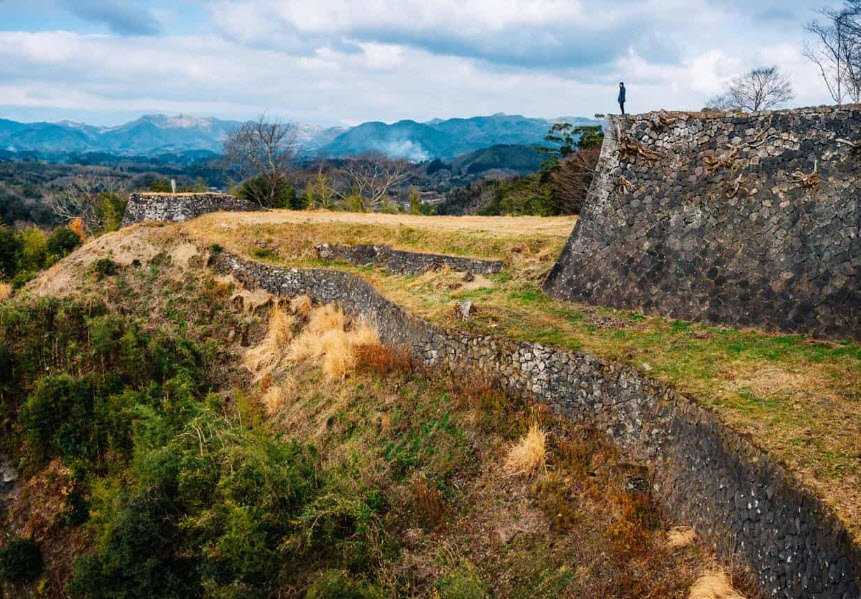 Oka Castle Ruins, Japan